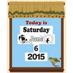 Laminated Daily Calendar