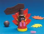 Foam Turkeys Craft Kit (makes 12)
