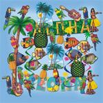 Luau Decorating Easy Pack