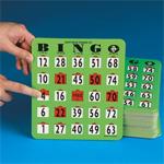 Oversized EZ Read Slide Bingo Card  (pack of 25)