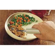 White Round Scoop Dish