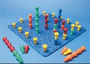 25 Hole Jumbo Hold-Tight Peg Board
