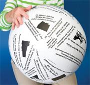 Toss 'n Talk-About� US Trivia Ball