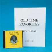 Old Time Favorites Sing-Along, Vol. III CD