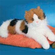 Plush Calico Cat