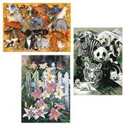 Friends and Nature Puzzle Set 1 (set of 3)