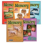 Photographic Memory Card Game, Animal Set (set of 5)