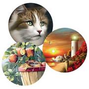 Jumbo 300-Piece Round Puzzle (set of 3)