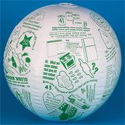 Go Green Toss 'n Talk-About� Ball