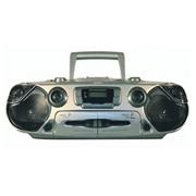 Dual Cassette CD Boombox