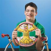 Chuck-A-Chicken� Animal Tossing Saucer