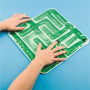 Green Sensory Gel Maze