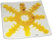 Eight-sided Snowflake Gel Pad, Yellow