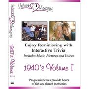 Unlock the Memories DVD, 1940s Volume 1