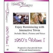 Unlock the Memories DVD, 1950s Volume 1
