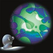 Space Projector with Violet/Green Wheel