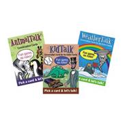 Table Talk� Card Set: Animals, Weather and Kid Talk (set of 3)