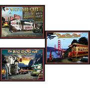 Jumbo 300-pc. Vintage Cafe Puzzle Set (set of 3)