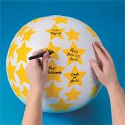 Create Your Own Toss 'n Talk-About� Ball