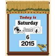 Laminated Daily Calendar
