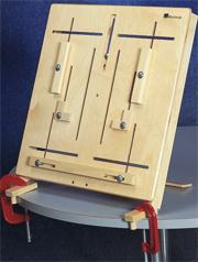 Work Activity Board with Clamps