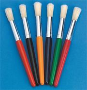 Stubby Paint Brush Pack  (pack of 6)