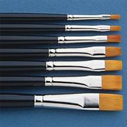 Taklon Brights Brush Assortment  (set of 7)