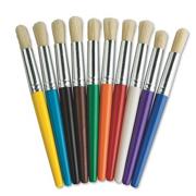 Assorted Stubby Brushes  (pack of 10)