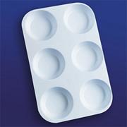 Plastic Sorting Tray - 6-Well