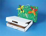 Color-Me� Corrugated Carry Tote 