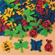 More info about Color Splash!® Foam Shapes w/ Adhesive – Bugs and Butterflies, 400 pcs. Color Splash!® Foam Shapes w/ Adhesive – Bugs and Butterflies, 400 pcs.