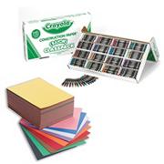 Construction Paper Coloring Easy Pack