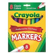 Crayola� Classic Markers  (box of 8)