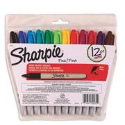 Fine Point Sharpie� Permanent Markers  (set of 12)