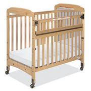 Serenity� SafeReach� Crib with Mirror and Clear Ends