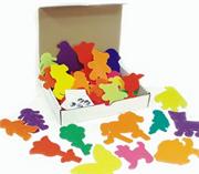 Fuse Bead Pegboards, Assorted Shapes  (pack of 36)