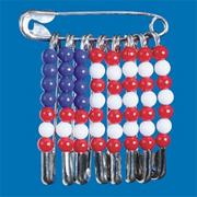 US Flag Pins Craft Kit (makes 12)