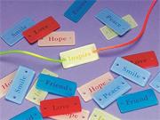 Word Embellishments  (bag of 36)