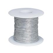 Silver Stretch Cord, 100-yd. spool