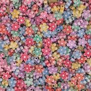 Flower Shape Spring Beads 1.8mm x 3/8", 1/2 lb.  (bag of 1570)