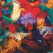 Assorted Fluff Feathers  (bag of 200)