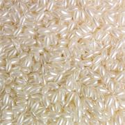 Pearlesque Rice Beads 6mm 1/4 lb. (bag of 3900)
