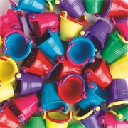 Mini Bucket Beads 1/2" (bag of 36)