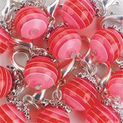 Red Lobster Claw Beads 1/4" (bag of 12)