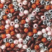 Sport Bead Assortment (pack of 144)