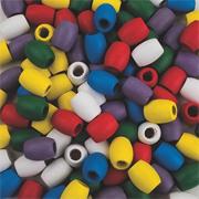 Wooden Barrel Beads  (bag of 100)