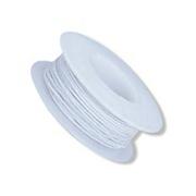 White Elastic Cord, Medium, 12yd spools (pack of 12)