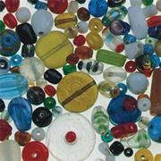 More info about Large-Hole Matte Glass Beads 8-oz. 1/2-lb (bag of 25) Large-Hole Matte Glass Beads 8-oz. 1/2-lb (bag of 25)