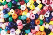 Mini Beads, 6mm, 1/2-lb. - Opaque  (bag of 1200)
