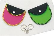 Leather Electric Coin Purse Craft Kit (makes 6)